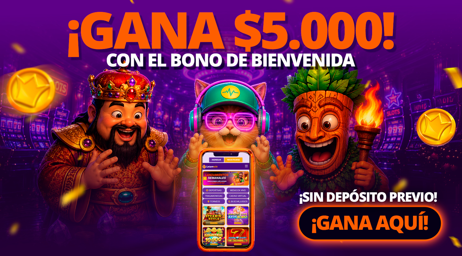 Gana $5.000 con el Bono de Bienvenida
